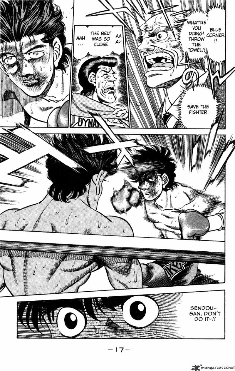 Hajime no Ippo: Fighting Spirit, Chapter 242 image 18